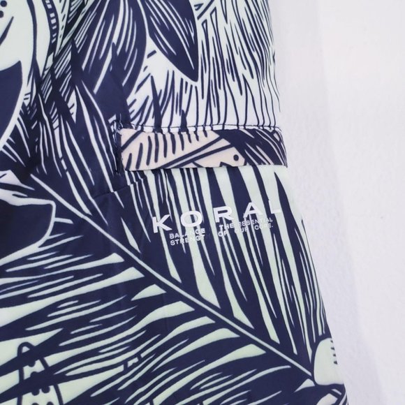 Koral BERGDORF GOODMAN Skirt Tropical Asymmetric Resort Summer Luxury NEW $350 - Picture 10 of 10